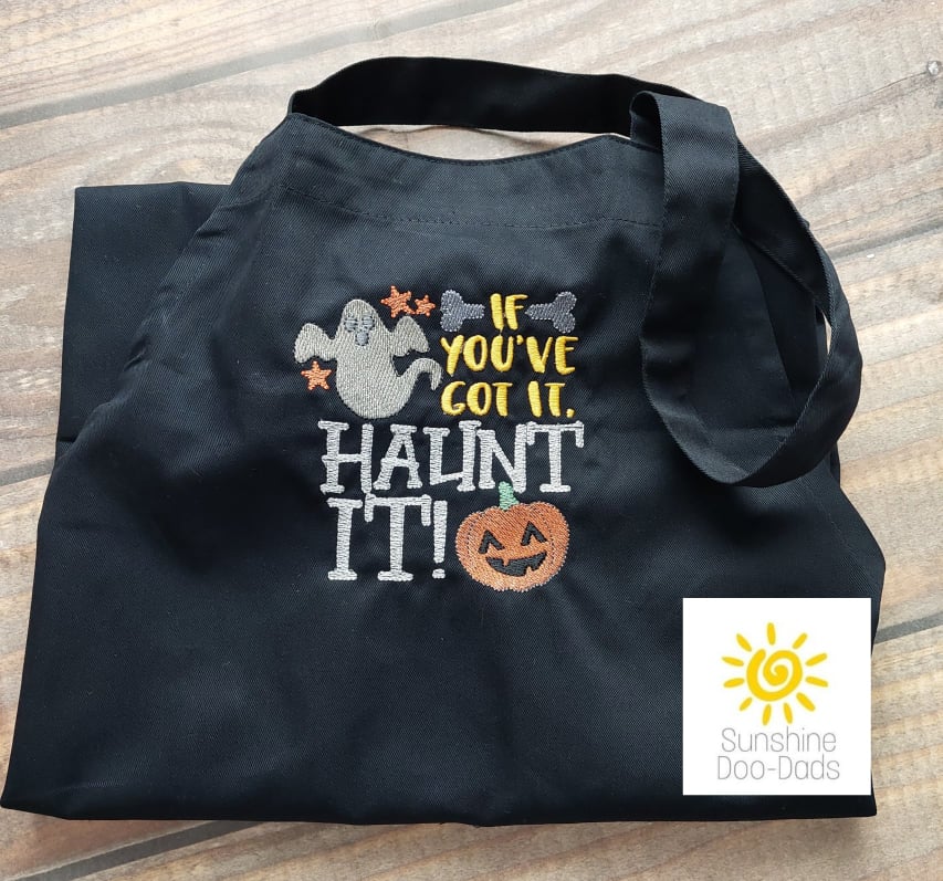 Haunt It - 3 sizes- Digital Embroidery Design