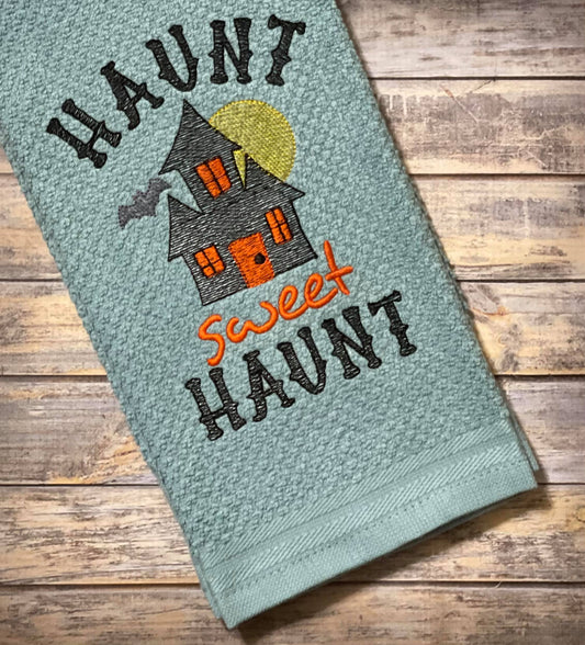 Haunt Sweet Haunt - 3 sizes- Digital Embroidery Design