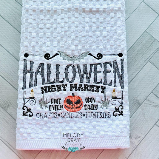 Halloween Night Market - 3 sizes- Digital Embroidery Design