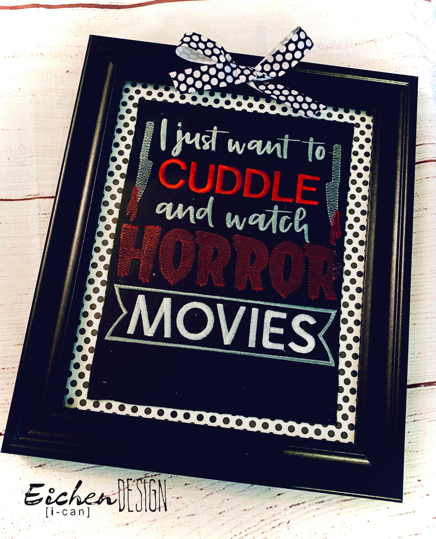 Horror Movies - 3 sizes- Digital Embroidery Design