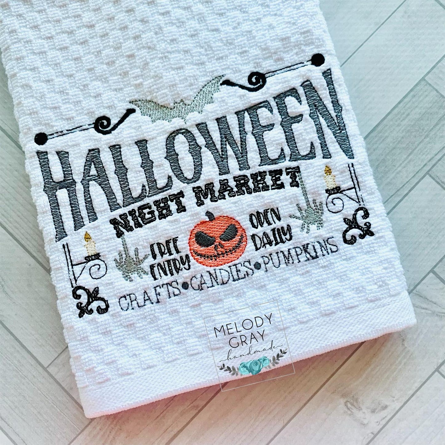 Halloween Night Market - 3 sizes- Digital Embroidery Design