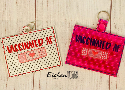 Vaccinated AF Vaccination Card Holders 5x7