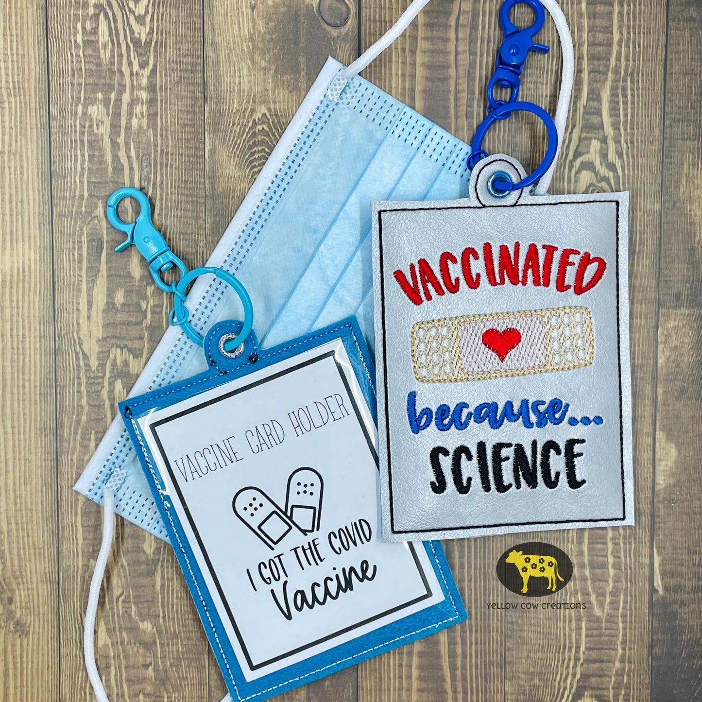 Because...Science Vaccination Card Holders 5x7