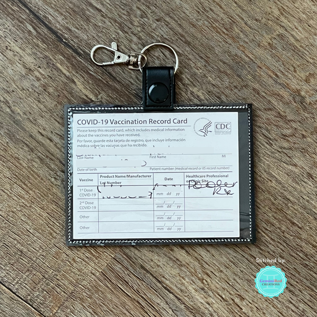 Antisocial Vaccination Card Holders 5x7