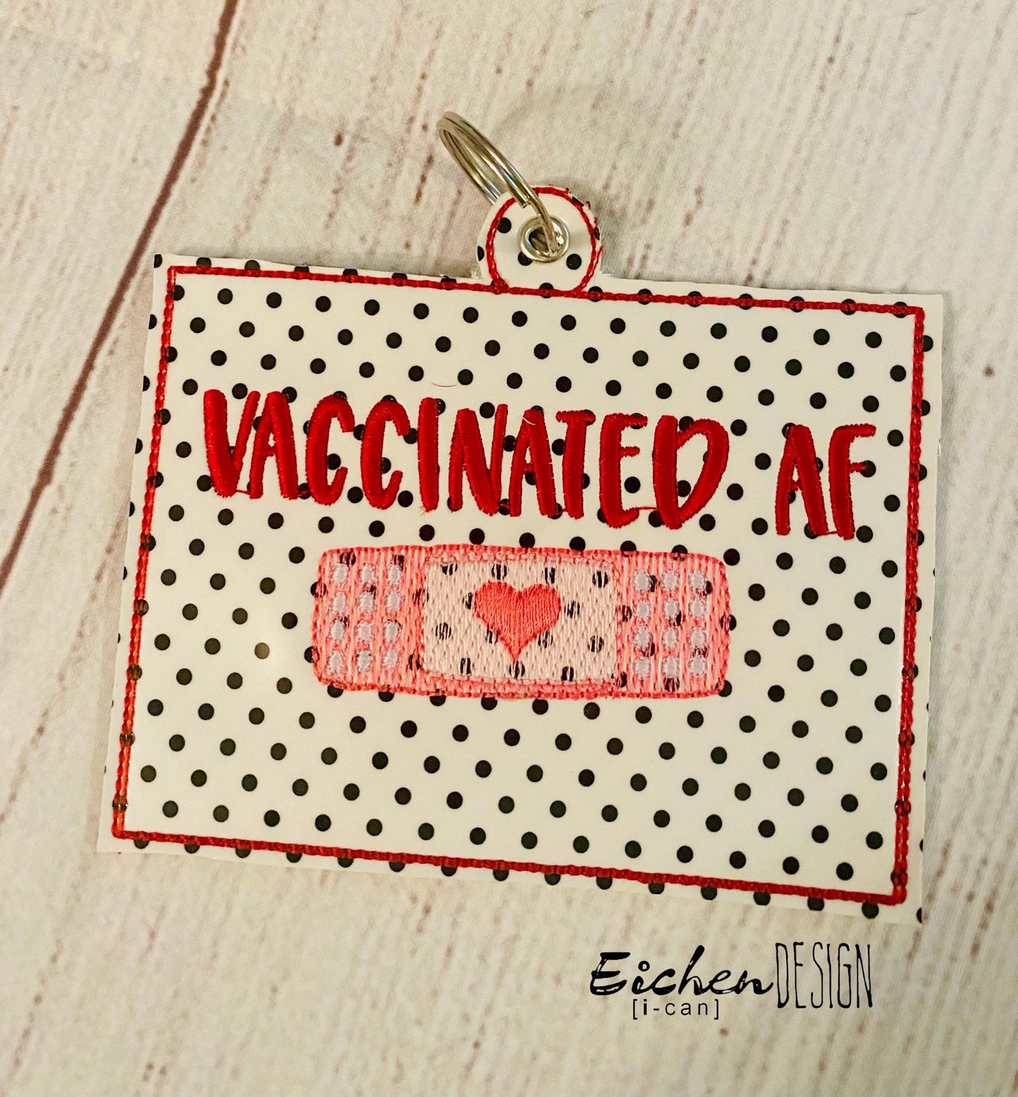 Vaccinated AF Vaccination Card Holders 5x7