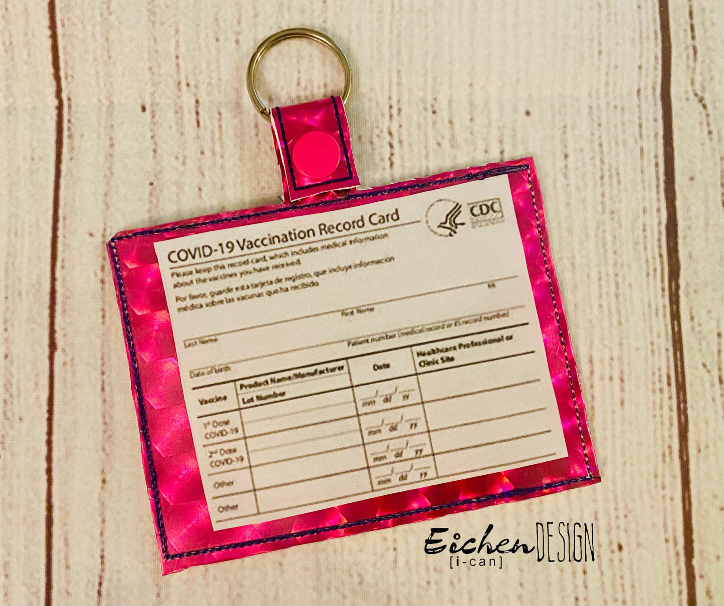 Vaccinated AF Vaccination Card Holders 5x7