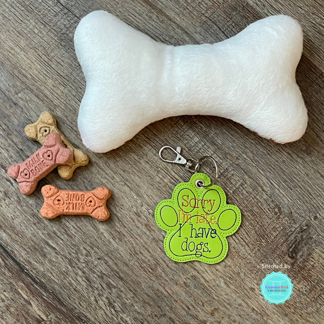 I have Dogs Fobs - DIGITAL Embroidery DESIGN