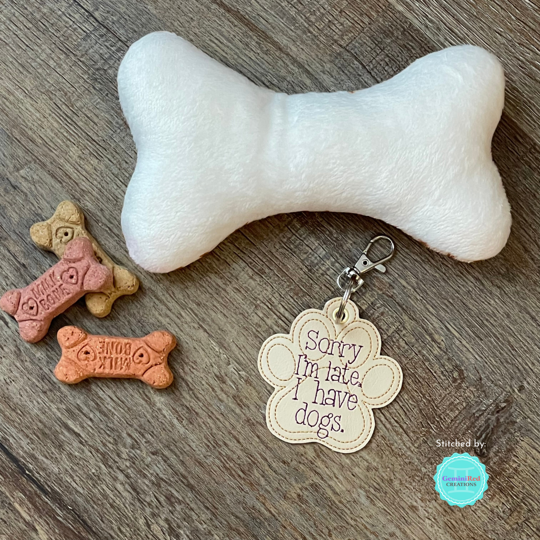 I have Dogs Fobs - DIGITAL Embroidery DESIGN