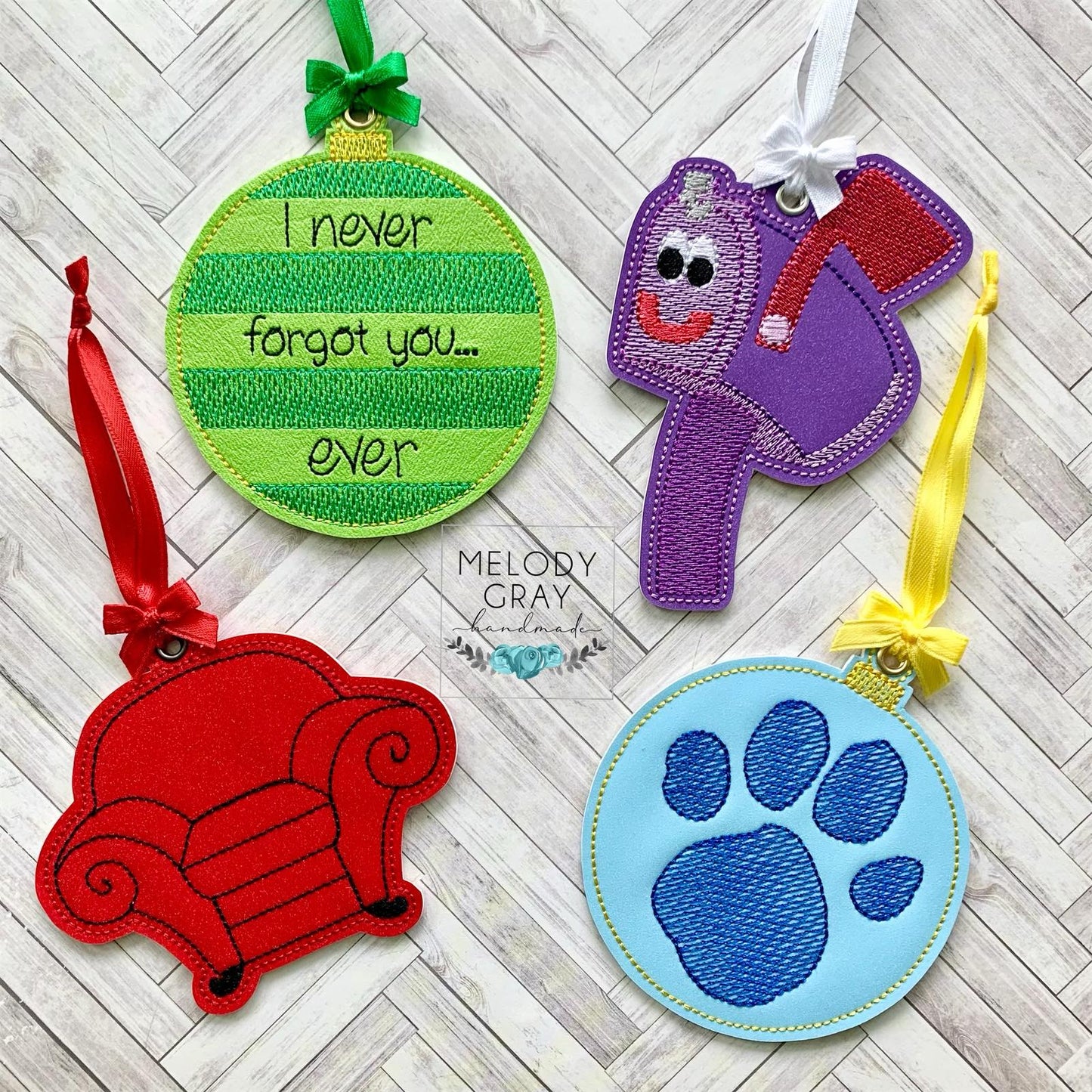 Clue Ornament Bundle - Digital Embroidery Design