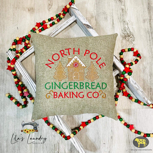 Gingerbread Baking Co - 3 sizes- Digital Embroidery Design
