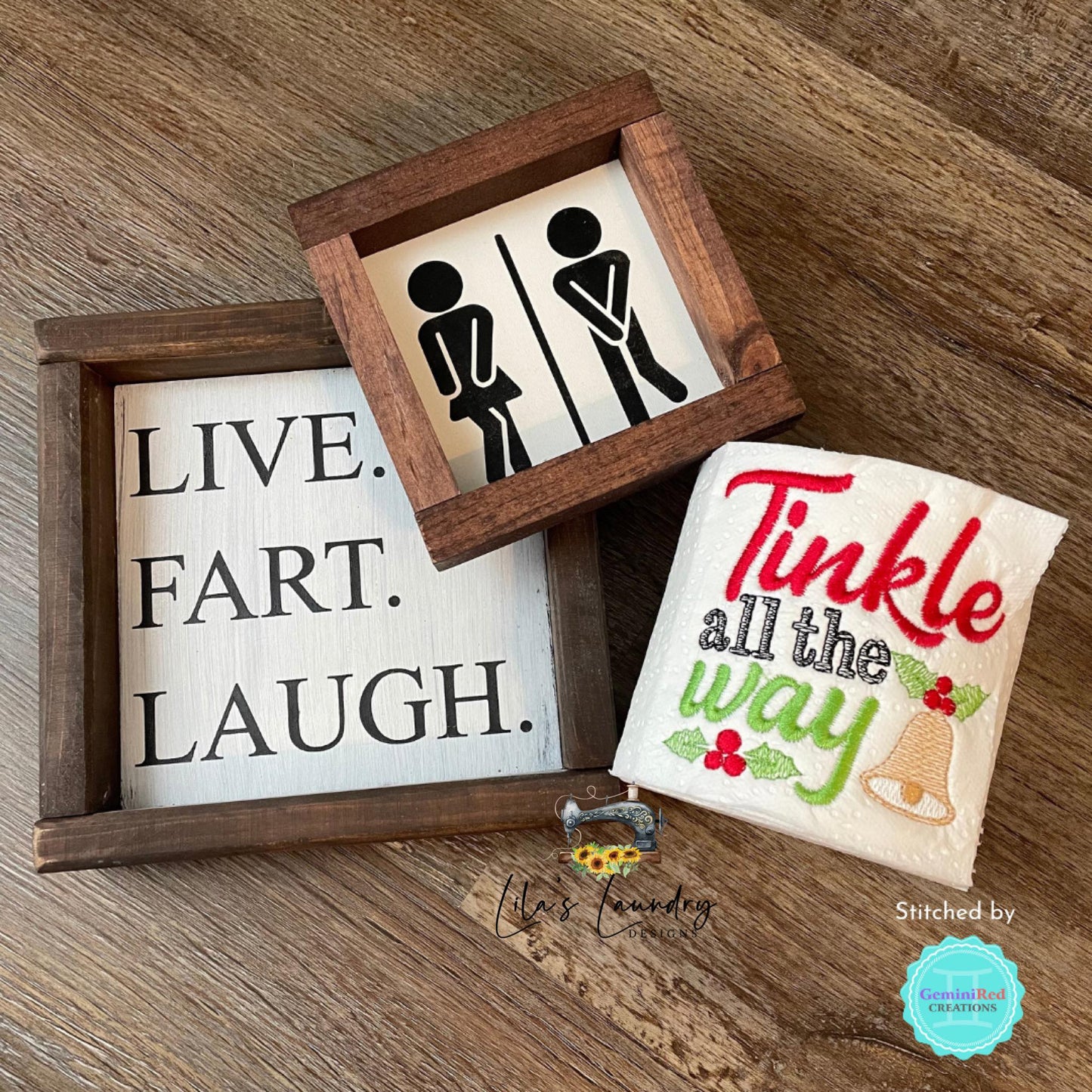 Tinkle All The Way - TP tie 4x4 - DIGITAL Embroidery DESIGN