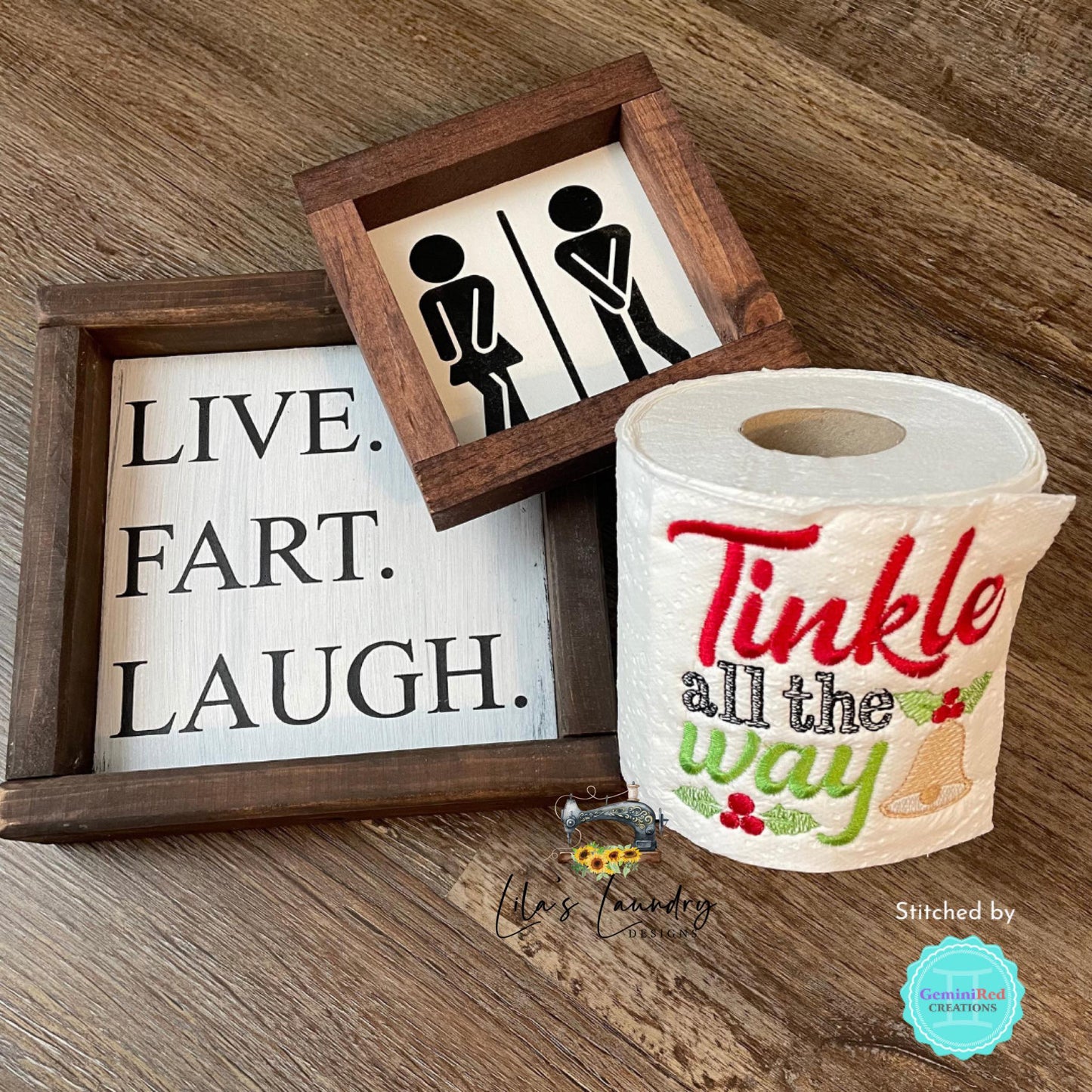 Tinkle All The Way - TP tie 4x4 - DIGITAL Embroidery DESIGN