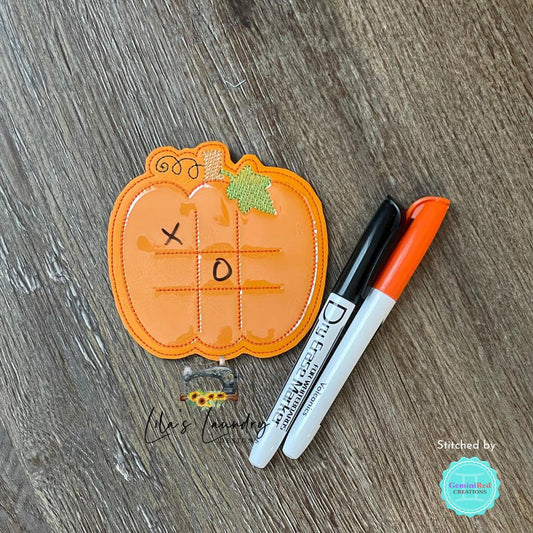 Pumpkin TTT Board - DIGITAL Embroidery DESIGN
