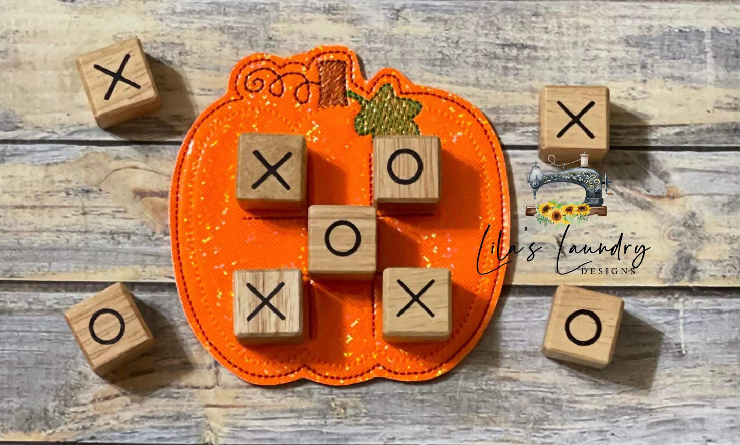 Pumpkin TTT Board - DIGITAL Embroidery DESIGN