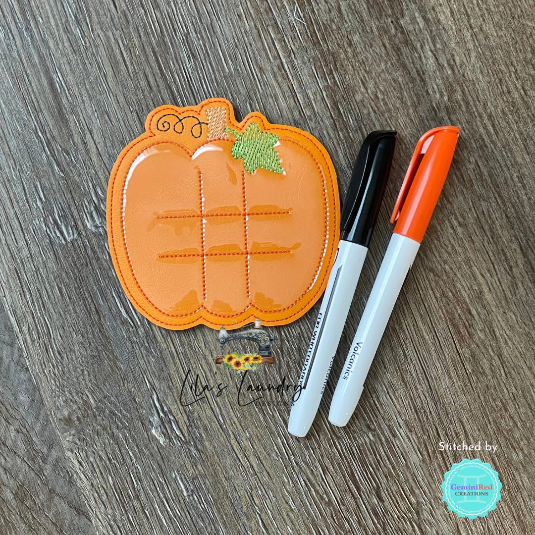 Pumpkin TTT Board - DIGITAL Embroidery DESIGN
