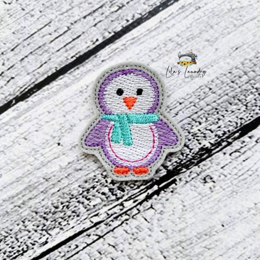 Penguin Sketch Feltie - Digital Embroidery Design