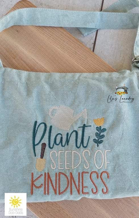 Plant Seeds of Kindness - 3 sizes- Digital Embroidery Design