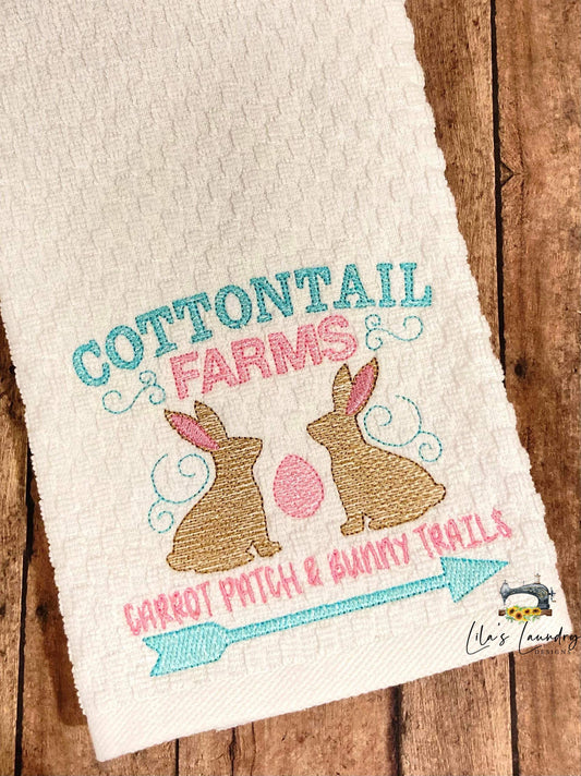 Cottontail Farms - 3 sizes- Digital Embroidery Design