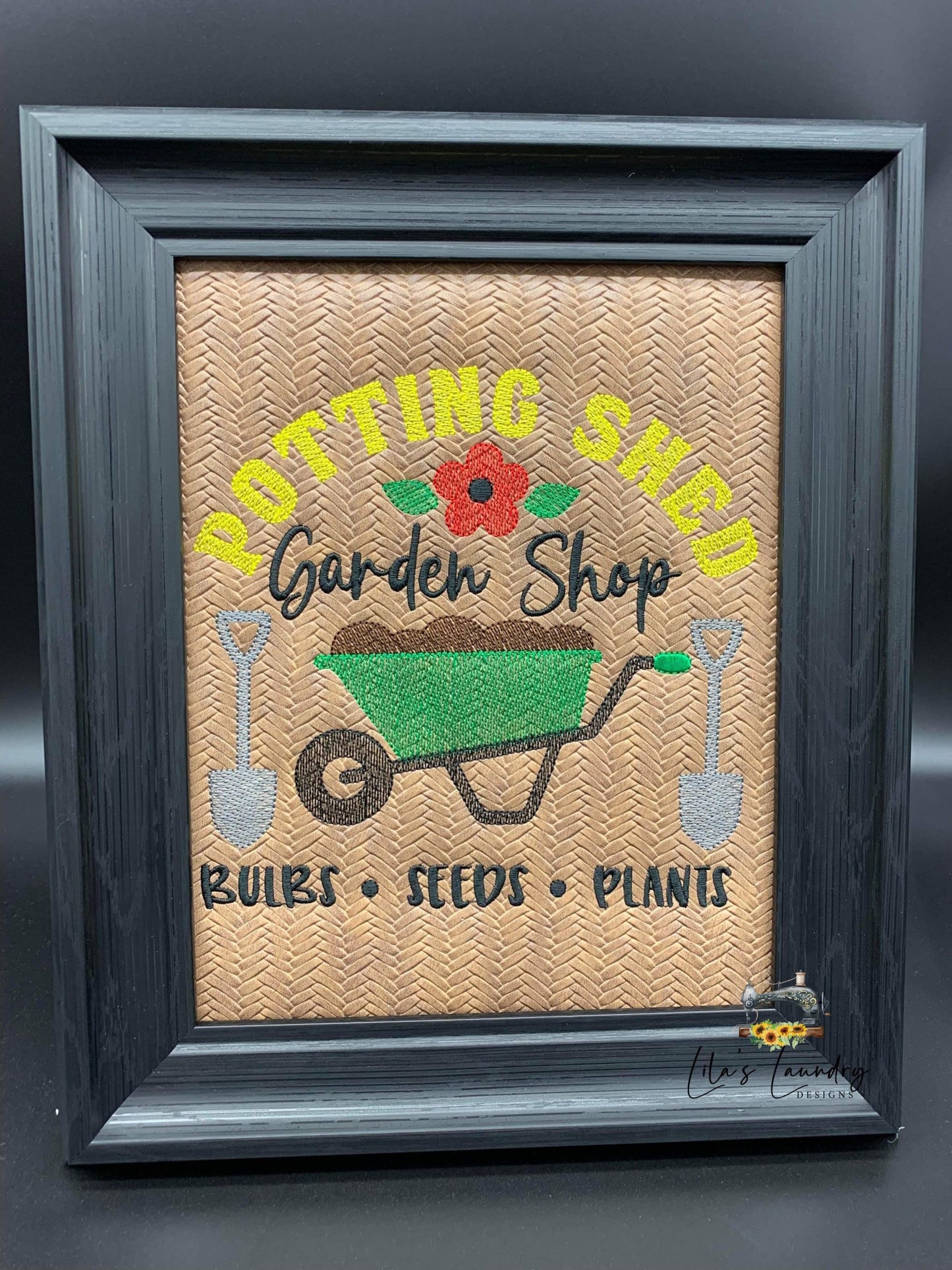 Potting Shed - 3 sizes- Digital Embroidery Design