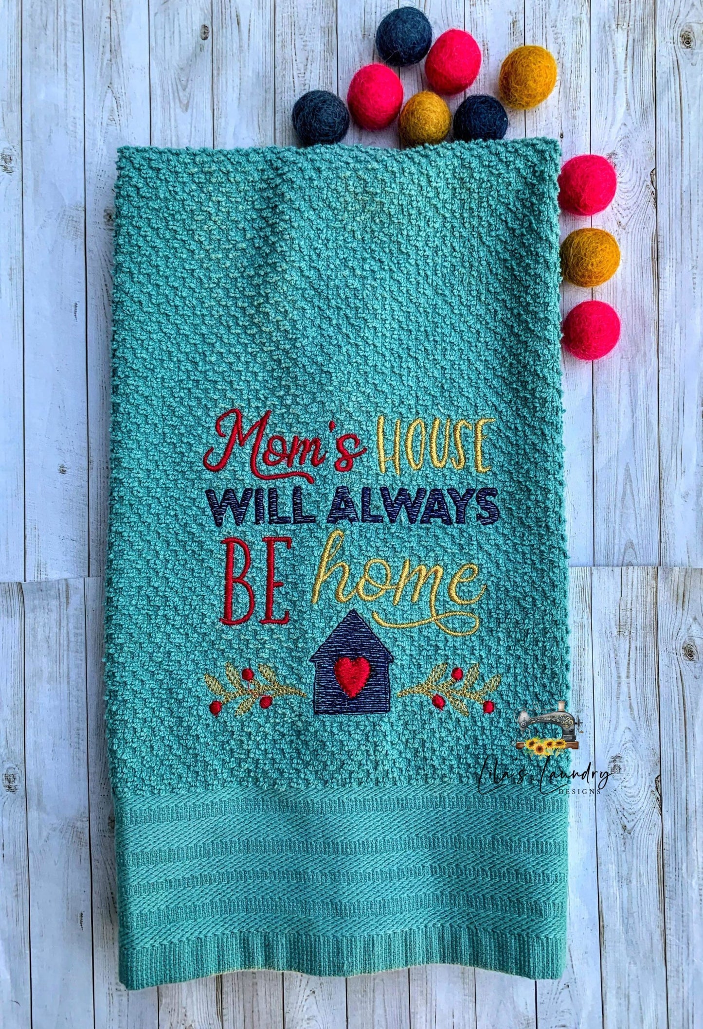 Always Be Home - 3 sizes- Digital Embroidery Design