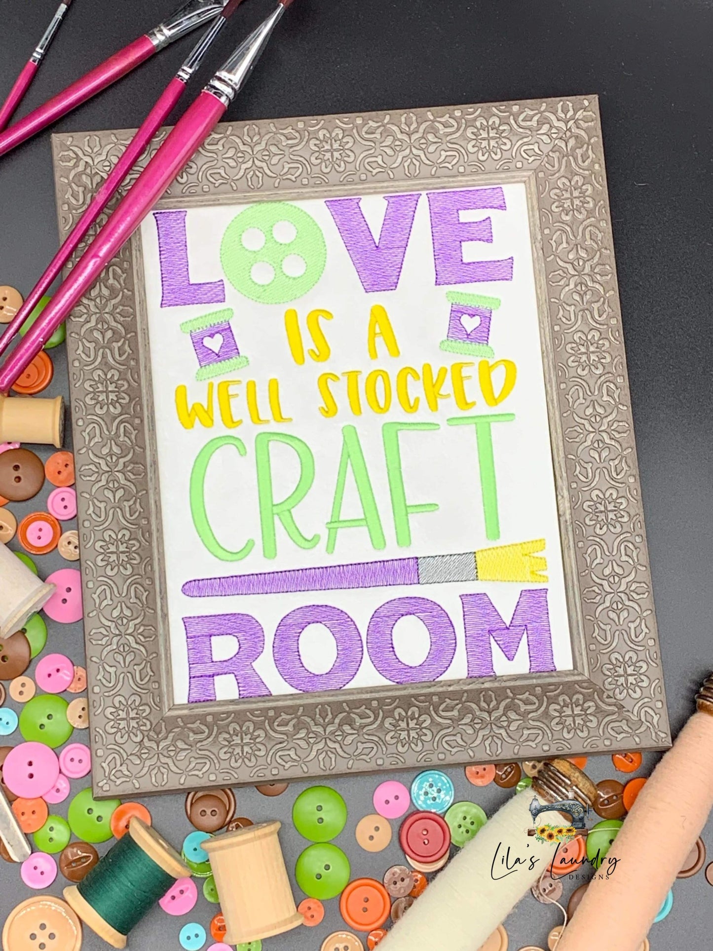 Well Stocked Craft Room - 3 sizes- Digital Embroidery Design