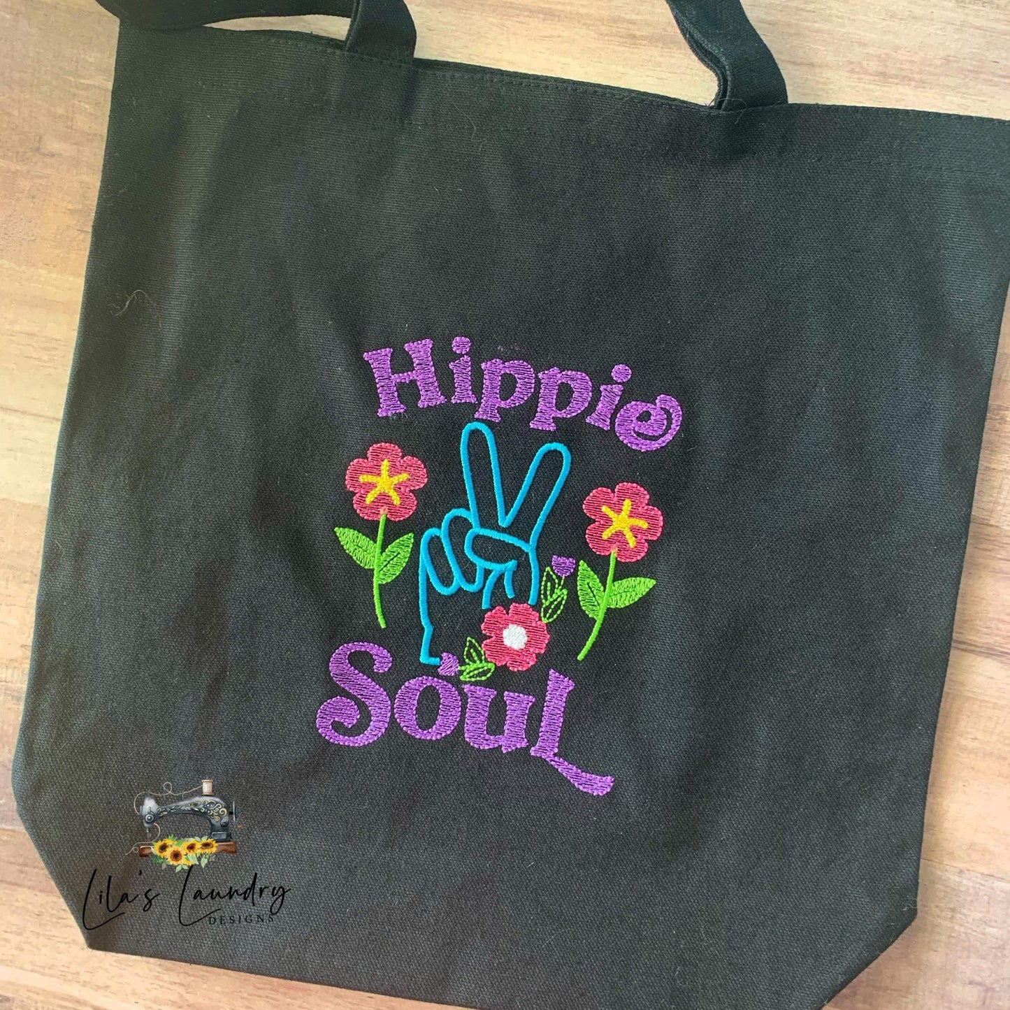 Hippie Soul - 3 sizes- Digital Embroidery Design