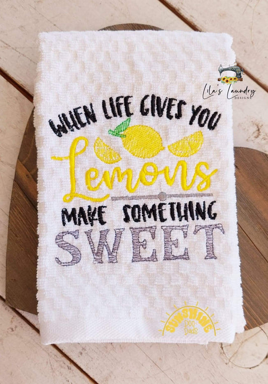 Make Something Sweet - 3 sizes- Digital Embroidery Design