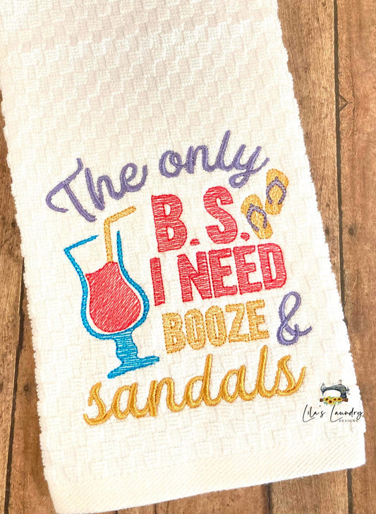 BS I Need - 3 sizes- Digital Embroidery Design