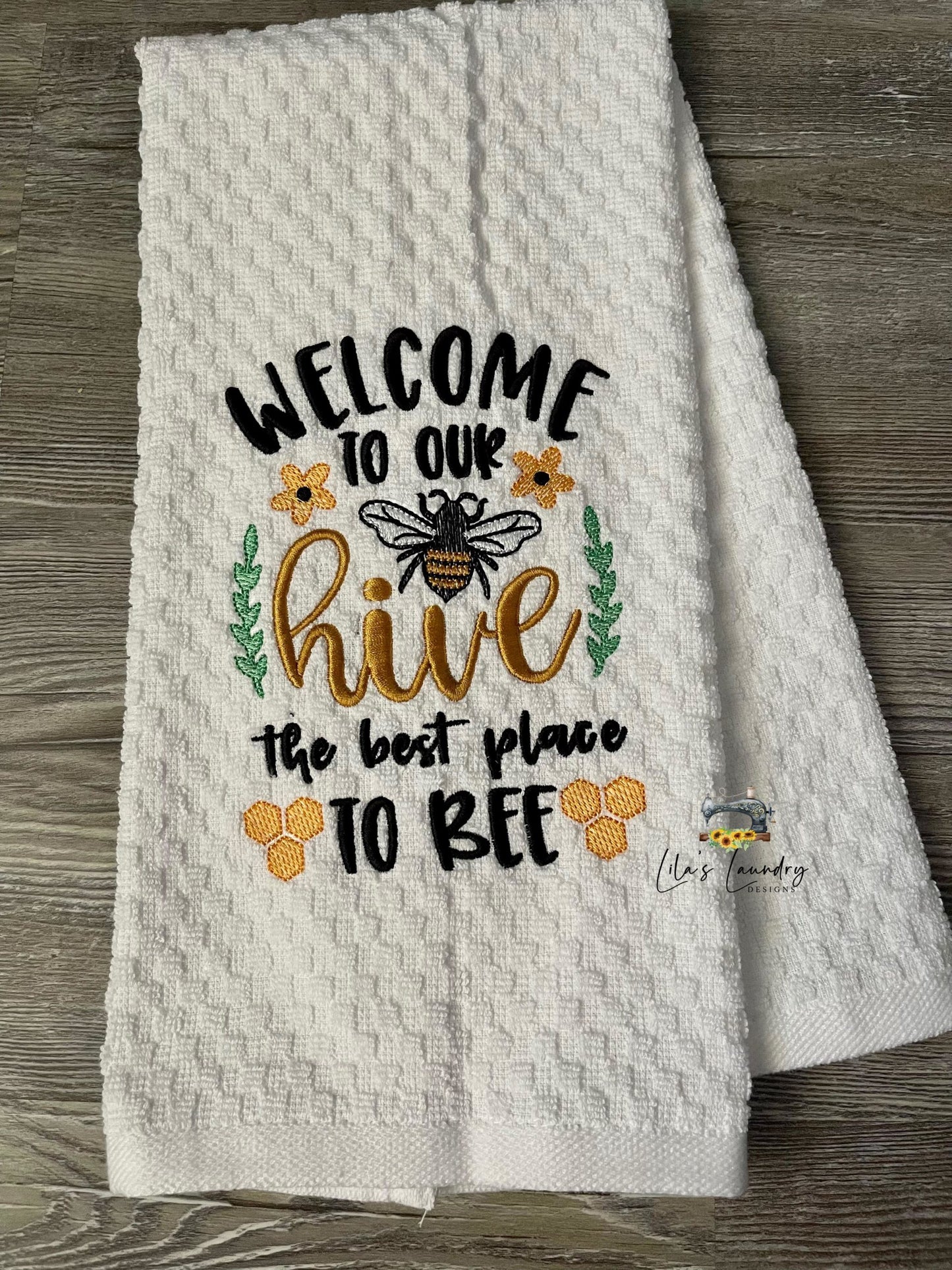 Best Place to Bee - 2 sizes- Digital Embroidery Design