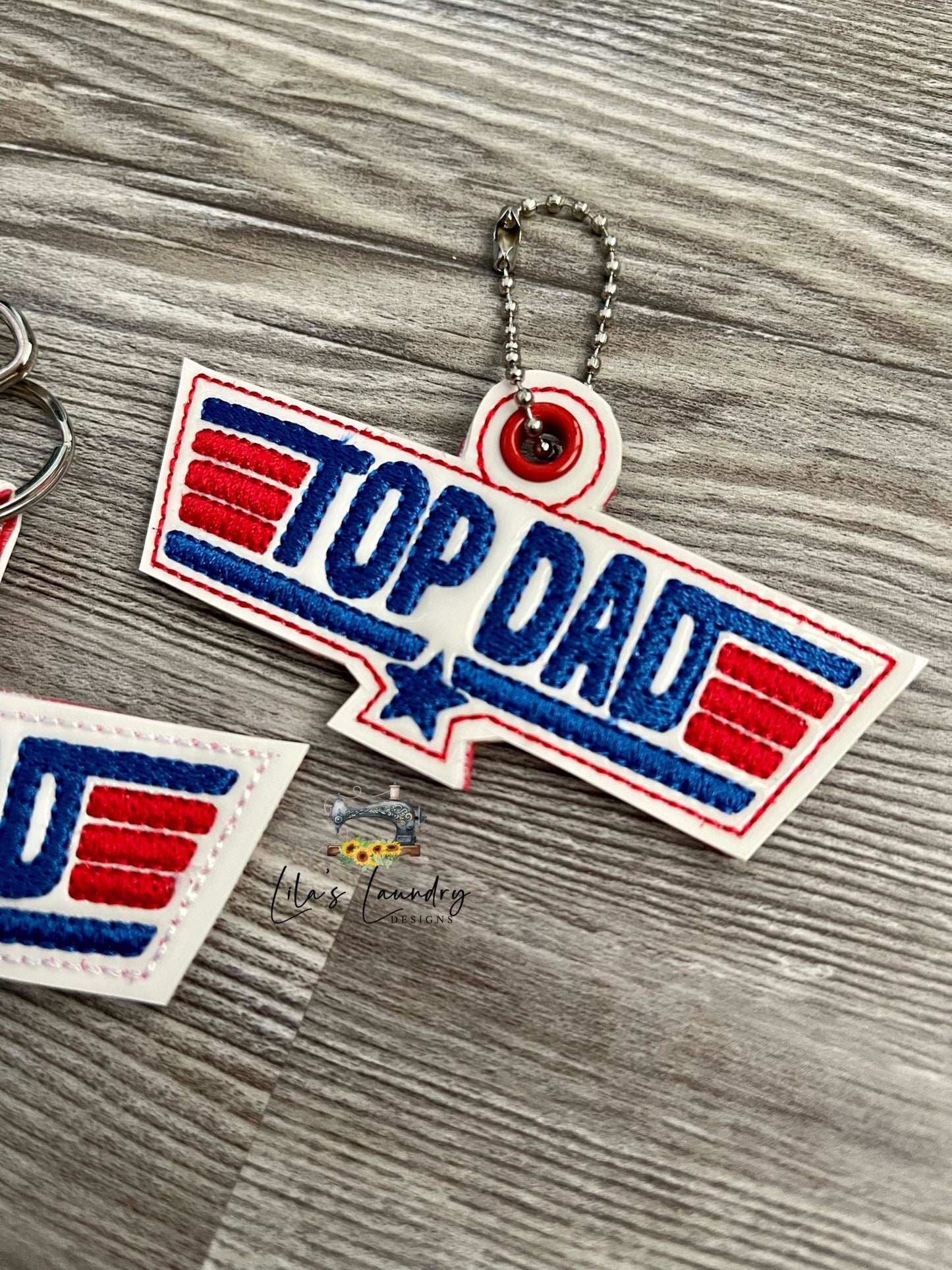 Top Dad Fobs - DIGITAL Embroidery DESIGN