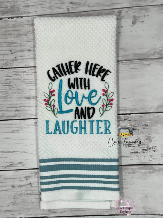 Gather Here - 3 sizes- Digital Embroidery Design