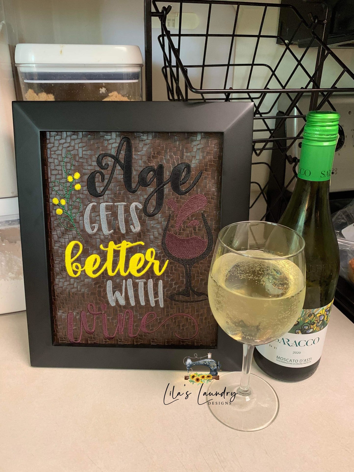Age Gets Better - 3 sizes- Digital Embroidery Design