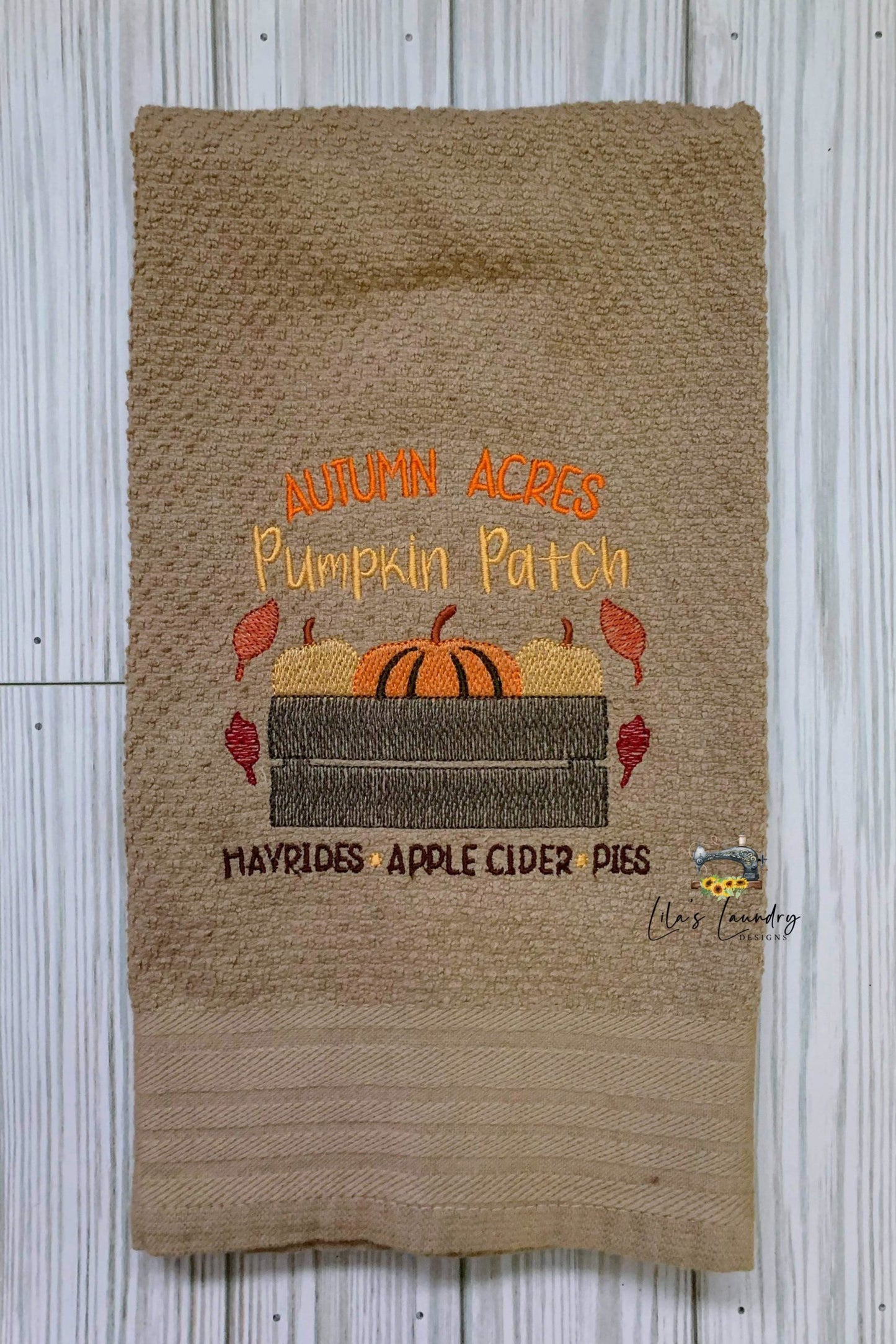 Autumn Acres - 3 sizes- Digital Embroidery Design