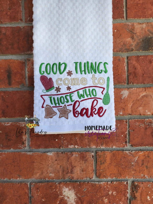 Those Who Bake - 3 sizes- Digital Embroidery Design