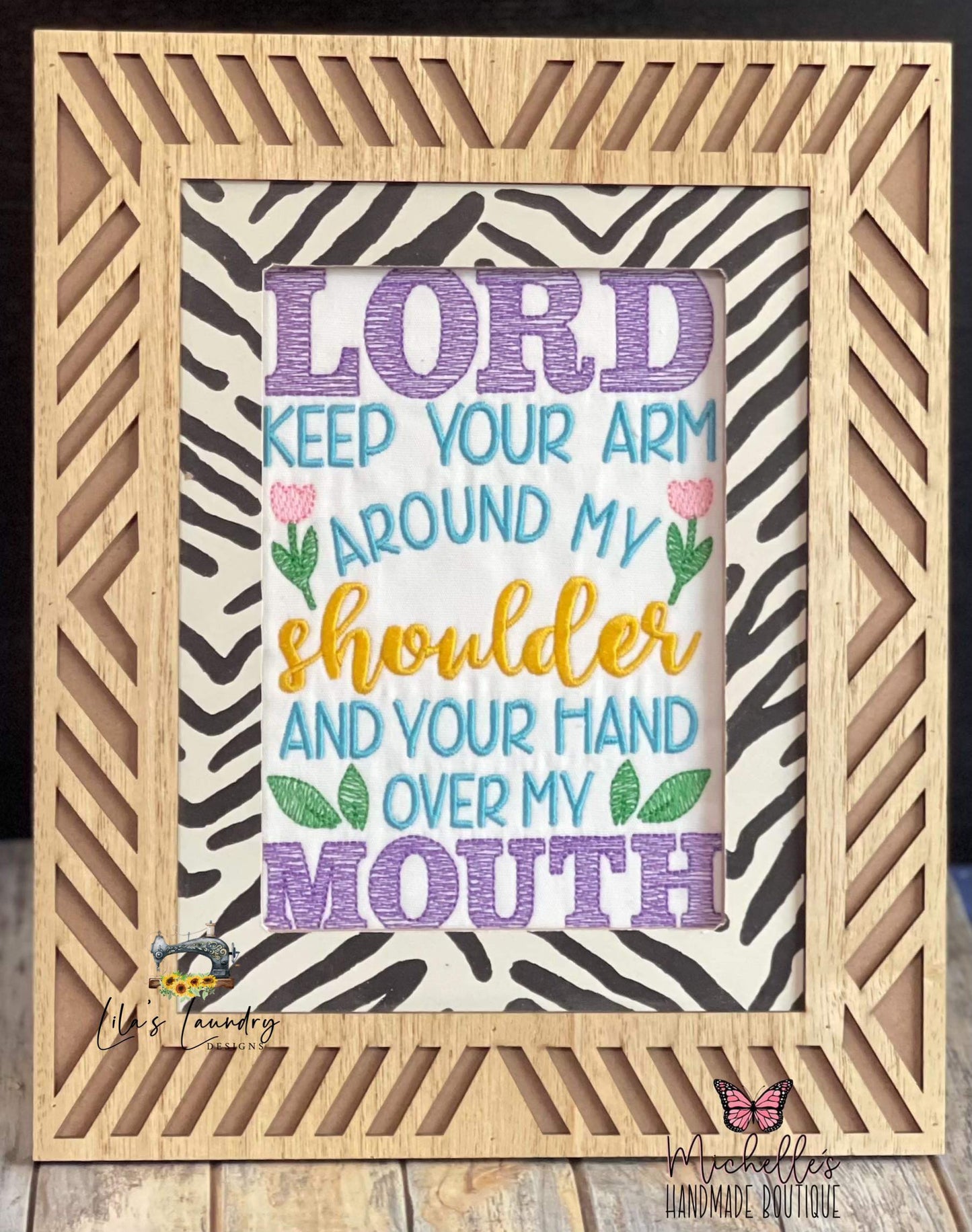 Arm Around My Shoulder - 3 sizes- Digital Embroidery Design