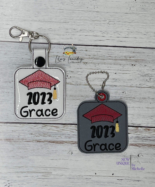 Grad 2023 Fobs - DIGITAL Embroidery DESIGN