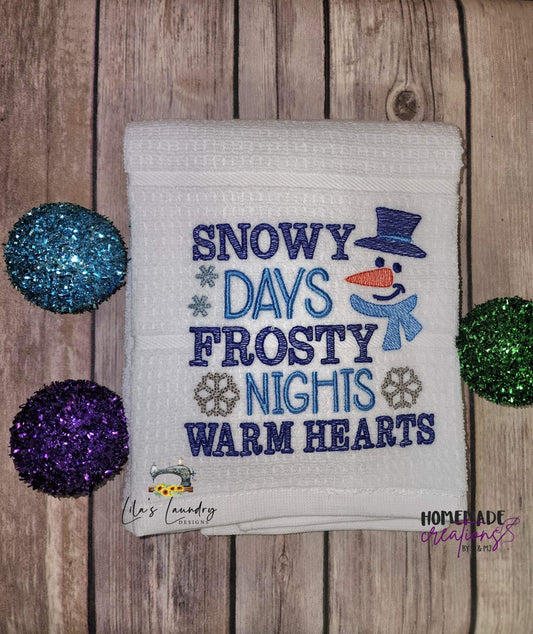 Warm Hearts - 3 sizes- Digital Embroidery Design