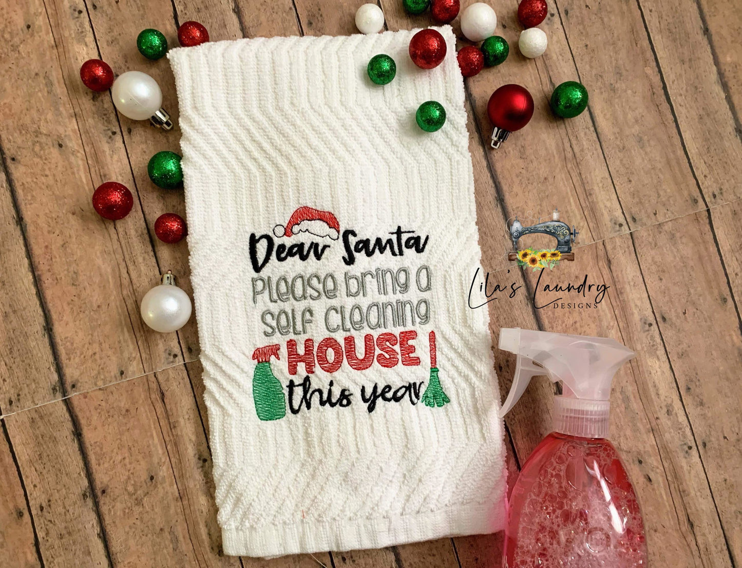 Self Cleaning House - 3 sizes- Digital Embroidery Design