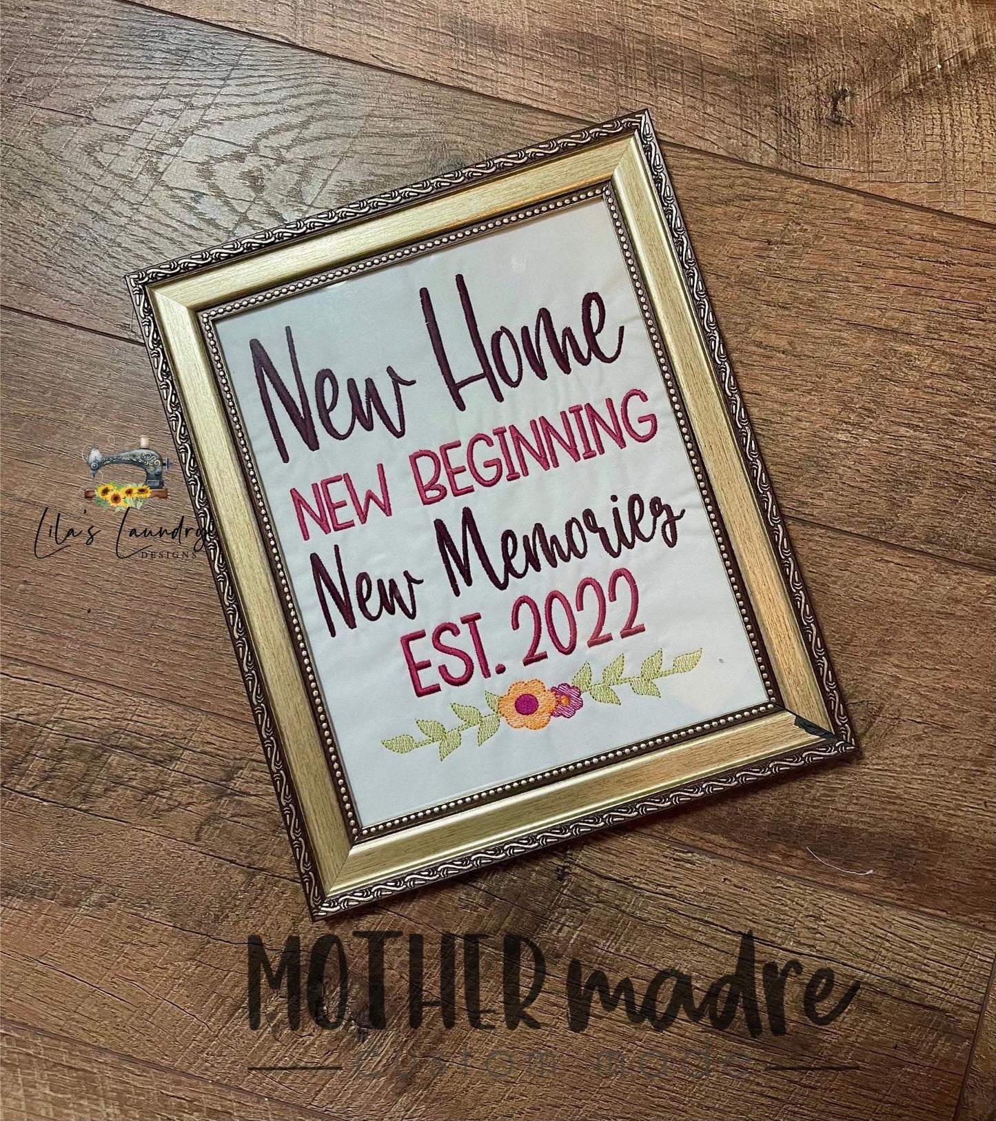 New Est. 2022 & 2023 - 3 sizes- Digital Embroidery Design