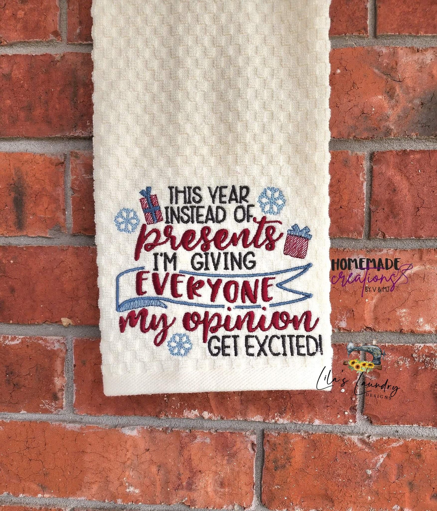 My Opinion - 3 sizes- Digital Embroidery Design
