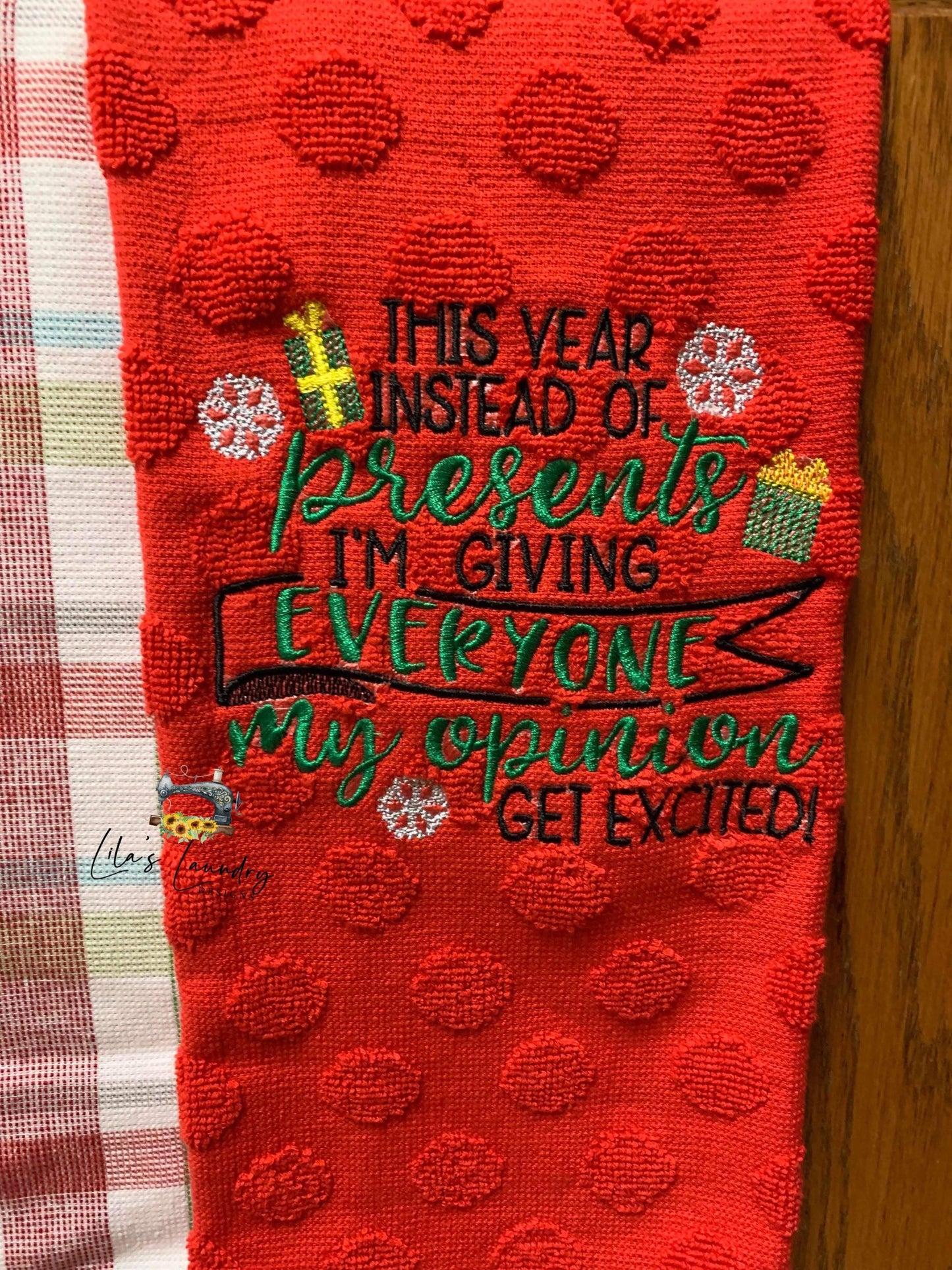 My Opinion - 3 sizes- Digital Embroidery Design