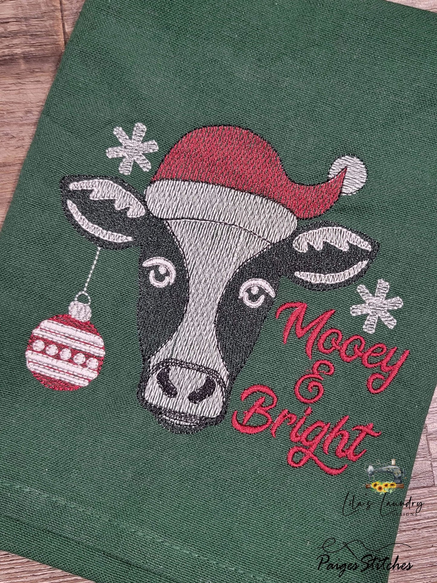 Mooey & Bright - 3 sizes- Digital Embroidery Design