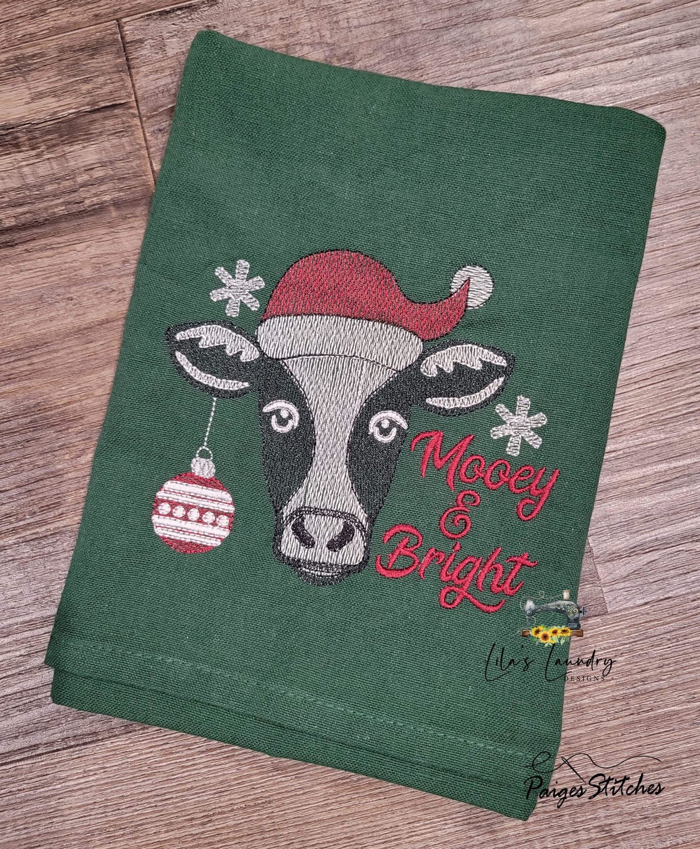Mooey & Bright - 3 sizes- Digital Embroidery Design