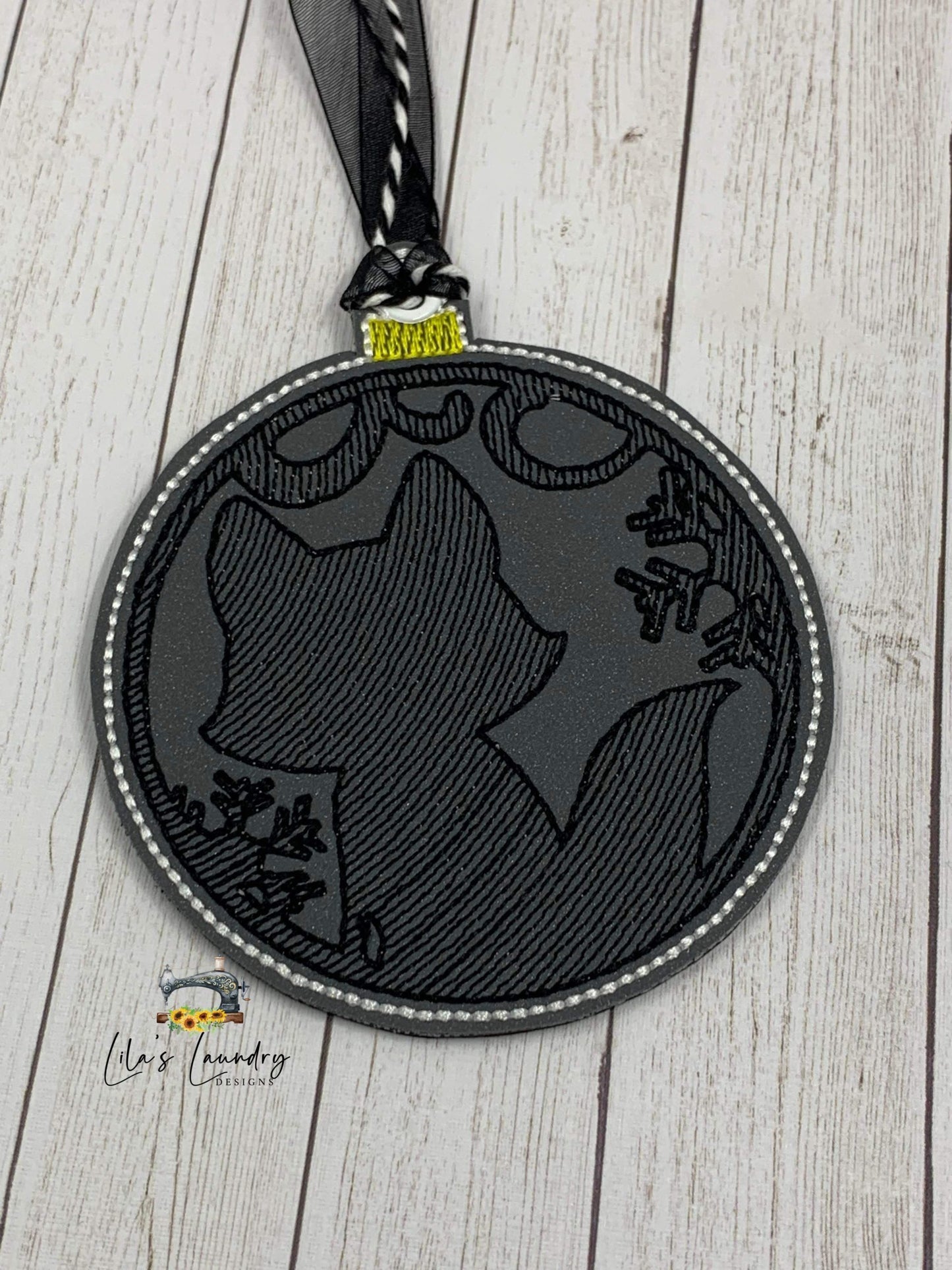 Silhouette Animal Ornament Set - Digital Embroidery Design