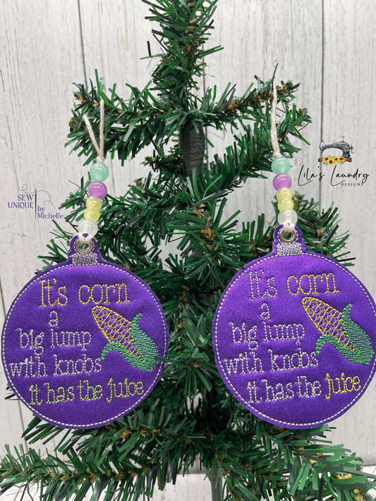 Corn Ornament - Digital Embroidery Design