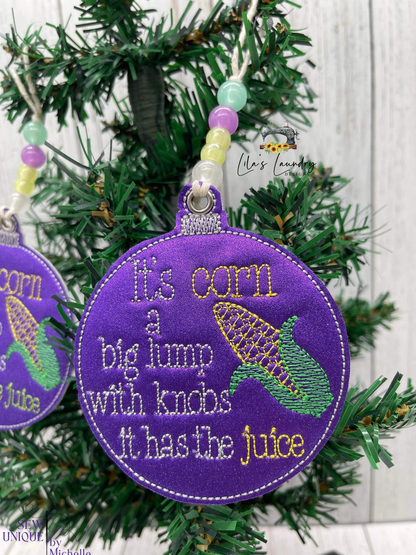 Corn Ornament - Digital Embroidery Design