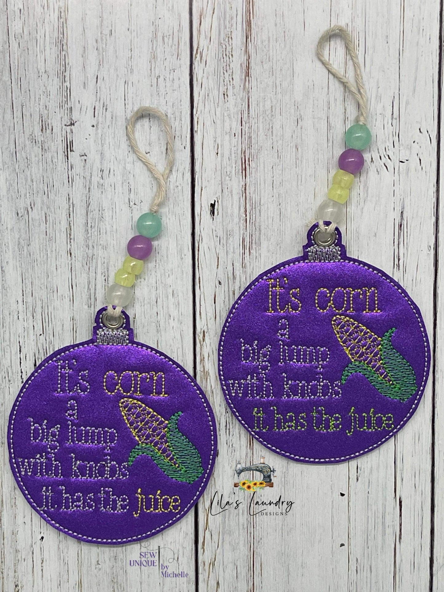 Corn Ornament - Digital Embroidery Design