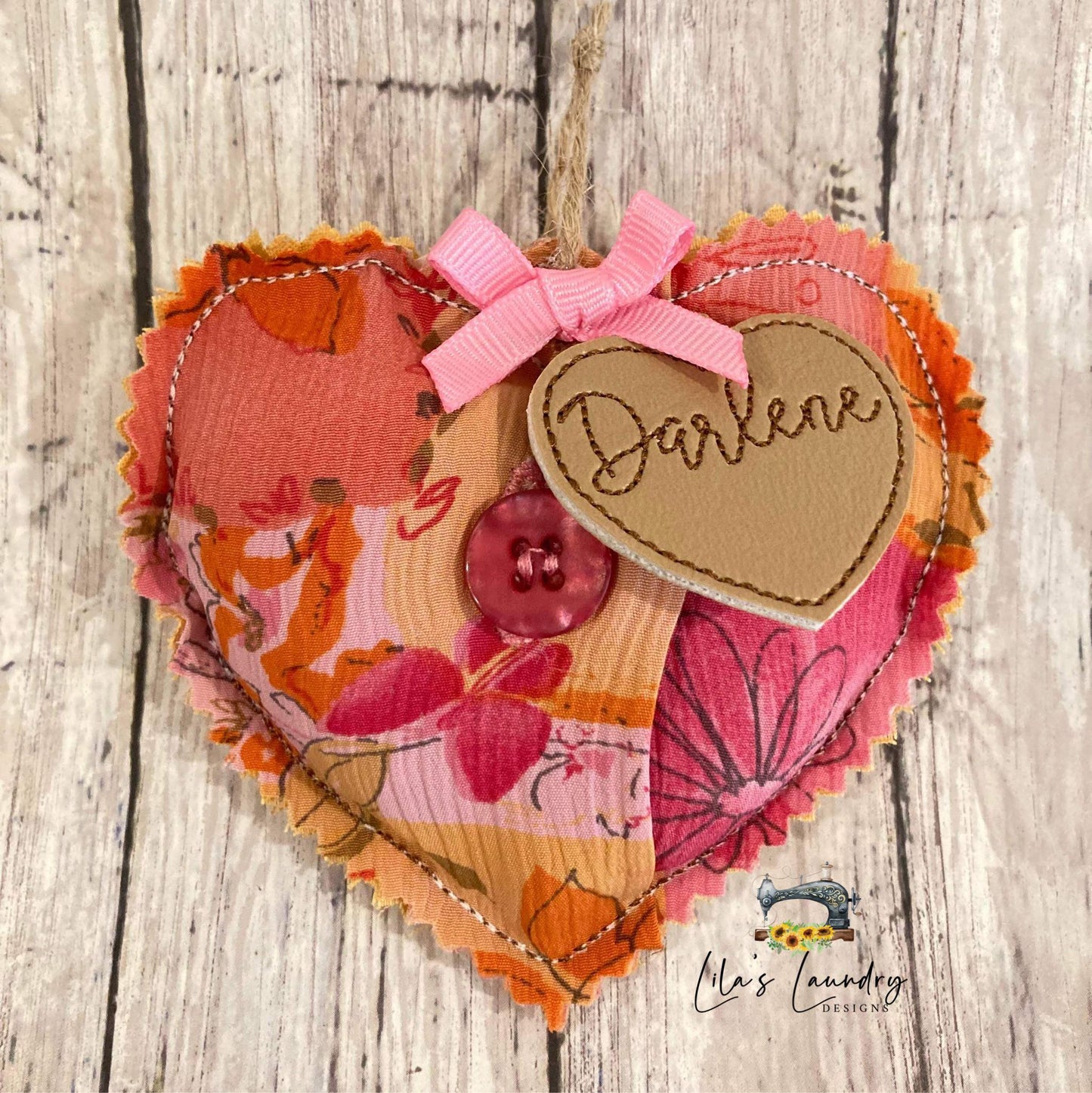 Memory Ornament - Digital Embroidery Design
