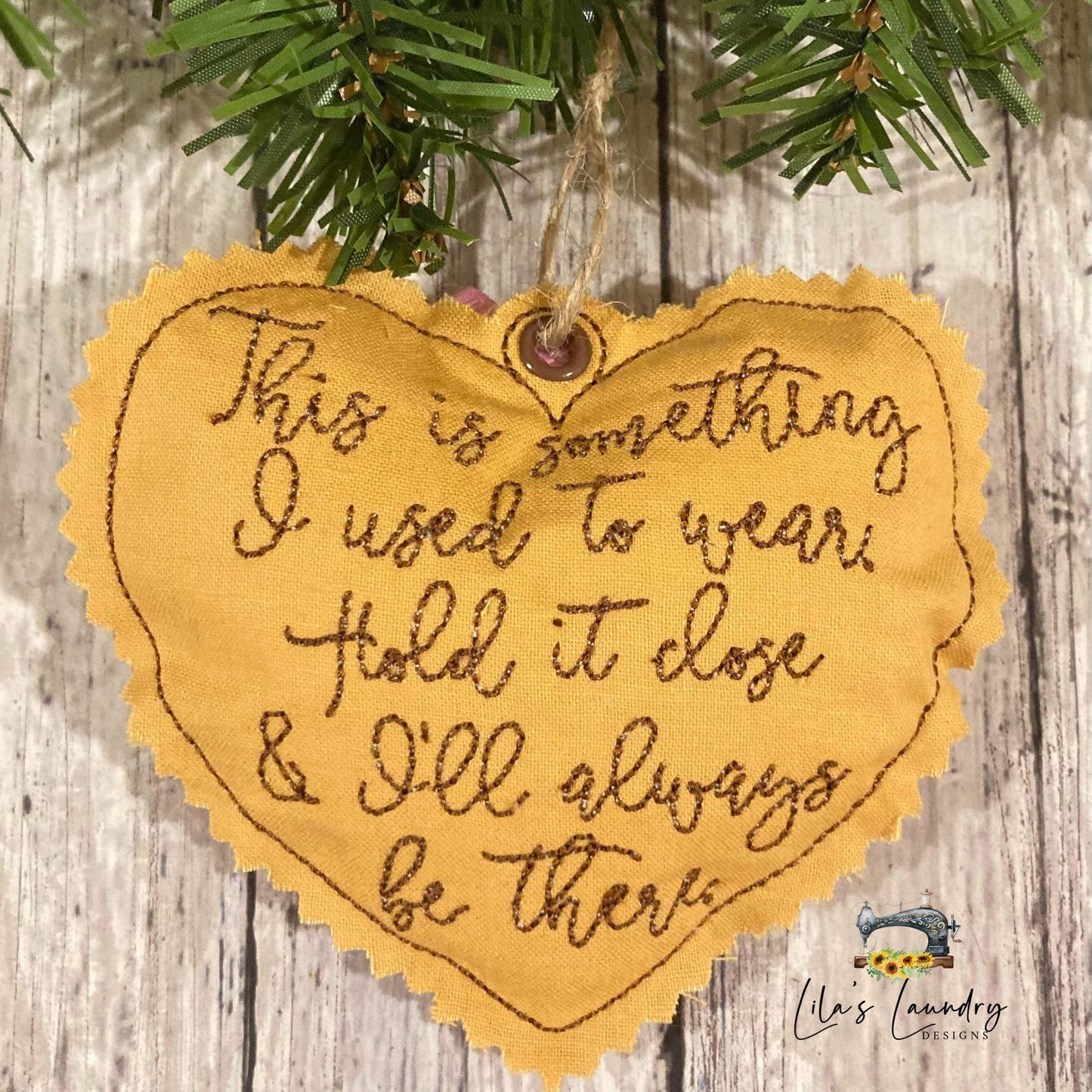 Memory Ornament - Digital Embroidery Design
