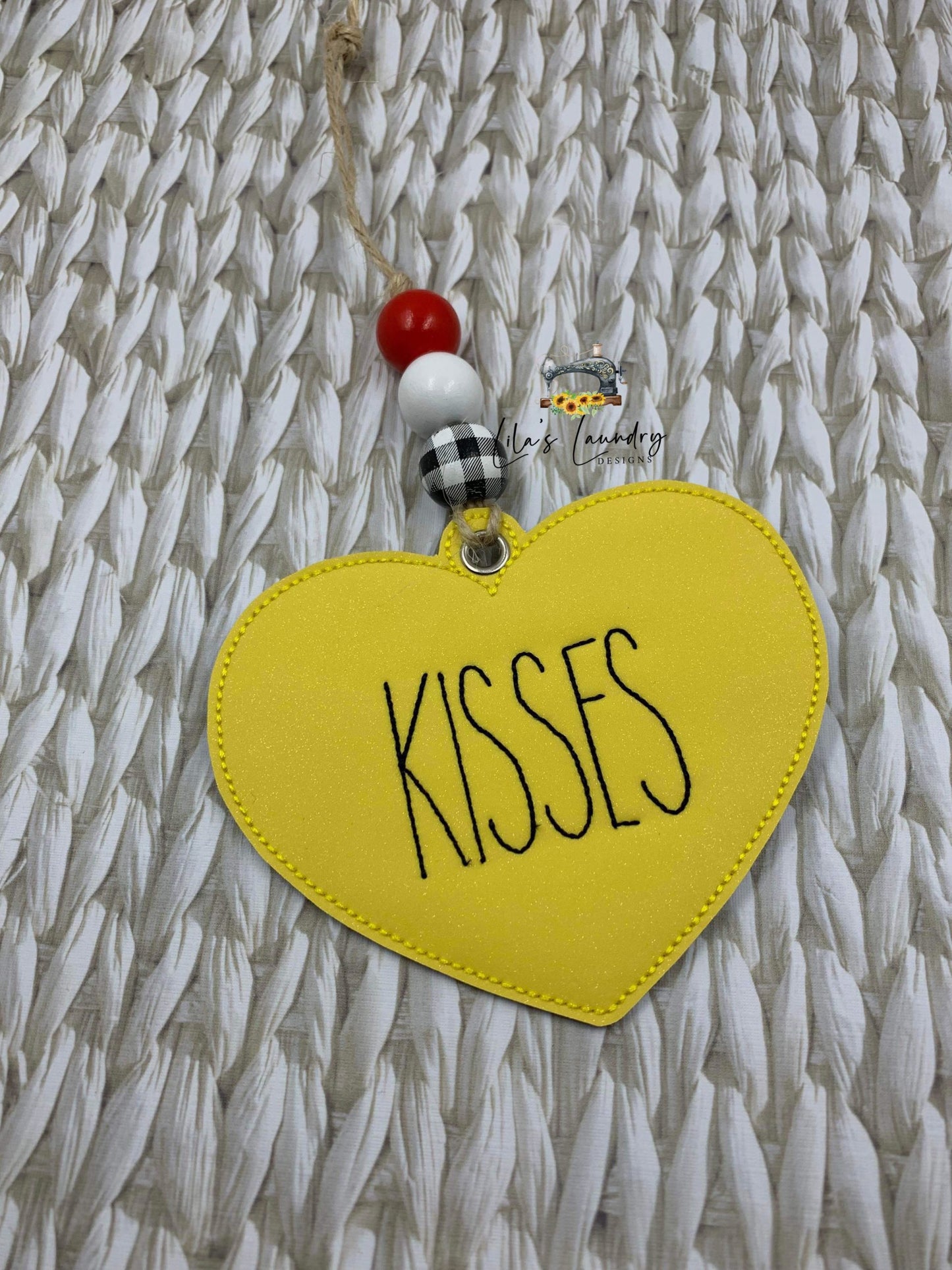 Convo Heart Ornament Set - Digital File - Embroidery Design